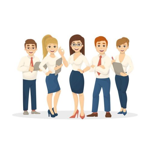 isolated-business-team-white-background-women-leader-men-work-together-leader-team_613284-2289